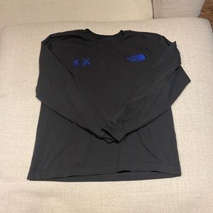 Kaws North face asphalt crewneck